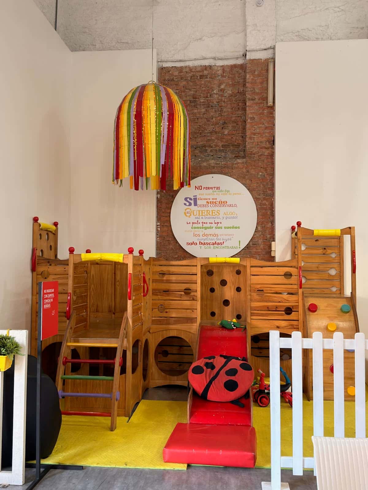 Parquecito de madera para los más chiquitos